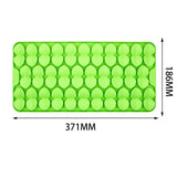 Maxbell Dog Lick Pad Wet Food Lick Pad Puppy Playing Interactive Toy Dog Licking Mat M Size Green