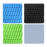 Maxbell Dog Lick Pad Wet Food Lick Pad Puppy Playing Interactive Toy Dog Licking Mat L Size Green