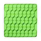 Maxbell Dog Lick Pad Wet Food Lick Pad Puppy Playing Interactive Toy Dog Licking Mat L Size Green