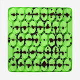 Maxbell Dog Lick Pad Wet Food Lick Pad Puppy Playing Interactive Toy Dog Licking Mat L Size Green