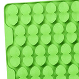 Maxbell Dog Lick Pad Wet Food Lick Pad Puppy Playing Interactive Toy Dog Licking Mat L Size Green
