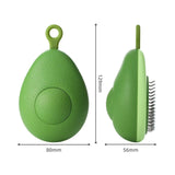 Maxbell Dog Grooming Brush Hair Removal Cats Accessories Portable Pet Grooming Brush Green