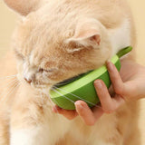 Maxbell Dog Grooming Brush Hair Removal Cats Accessories Portable Pet Grooming Brush Green