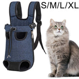 Maxbell Pet Dog Carrier Front Chest Backpack Legs Out Carrier for Travel Camping S