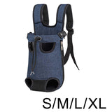 Maxbell Pet Dog Carrier Front Chest Backpack Legs Out Carrier for Travel Camping S