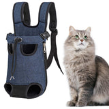 Maxbell Pet Dog Carrier Front Chest Backpack Legs Out Carrier for Travel Camping M