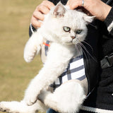 Maxbell Pet Dog Carrier Front Chest Backpack Legs Out Carrier for Travel Camping L