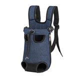 Maxbell Pet Dog Carrier Front Chest Backpack Legs Out Carrier for Travel Camping L