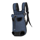 Maxbell Pet Dog Carrier Front Chest Backpack Legs Out Carrier for Travel Camping L