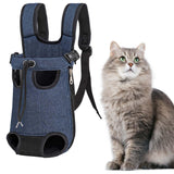 Maxbell Pet Dog Carrier Front Chest Backpack Legs Out Carrier for Travel Camping L