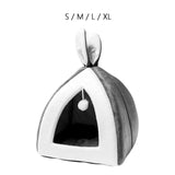 Maxbell Cat Bed House Crate Interactive Toy Sleeping Anti Slip Blanket Cat Cave Tent S 28X28X29CM