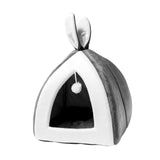 Maxbell Cat Bed House Crate Interactive Toy Sleeping Anti Slip Blanket Cat Cave Tent M 33X33X36CM