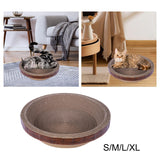 Maxbell Cats Scratcher Cardboard Lounge Beds Lounger Play Corrugated Scratch Pad Mat S 33cmx9cm