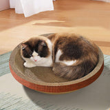 Maxbell Cats Scratcher Cardboard Lounge Beds Lounger Play Corrugated Scratch Pad Mat S 33cmx9cm
