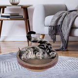 Maxbell Cats Scratcher Cardboard Lounge Beds Lounger Play Corrugated Scratch Pad Mat M 40cmx9cm