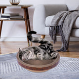 Maxbell Cats Scratcher Cardboard Lounge Beds Lounger Play Corrugated Scratch Pad Mat L 45cmx9cm