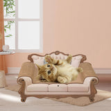Maxbell Cat Scratcher Cardboard Sofa Bed Rest for Kitten Grinding Paws Cat Furniture
