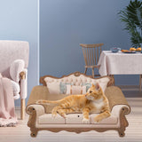 Maxbell Cat Scratcher Cardboard Sofa Bed Rest for Kitten Grinding Paws Cat Furniture