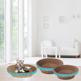 Maxbell Corrugated Scratch Pad Lounge Beds Kitten Sofa Cats Scratcher Cardboard 55cmx10cm