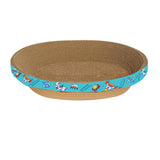 Maxbell Corrugated Scratch Pad Lounge Beds Kitten Sofa Cats Scratcher Cardboard 55cmx10cm