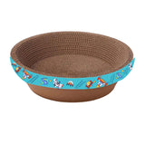 Maxbell Corrugated Scratch Pad Lounge Beds Kitten Sofa Cats Scratcher Cardboard 45cmx10cm
