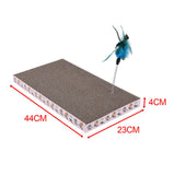 Maxbell Corrugated Cat Scratcher Recycle 2 in 1 Scratching Pad for Small Medium Cats