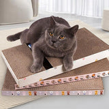 Maxbell Corrugated Cat Scratcher Recycle 2 in 1 Scratching Pad for Small Medium Cats