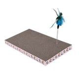 Maxbell Corrugated Cat Scratcher Recycle 2 in 1 Scratching Pad for Small Medium Cats