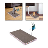 Maxbell Corrugated Cat Scratcher Recycle 2 in 1 Scratching Pad for Small Medium Cats