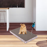 Maxbell Corrugated Cat Scratcher Recycle 2 in 1 Scratching Pad for Small Medium Cats
