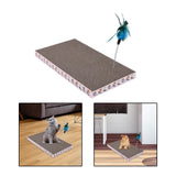 Maxbell Corrugated Cat Scratcher Recycle 2 in 1 Scratching Pad for Small Medium Cats