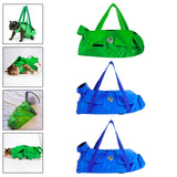 Maxbell Cat Grooming Bag Soft Sided Shoulder Bag Comfortable Kitten Carriers Pet Bag S Green