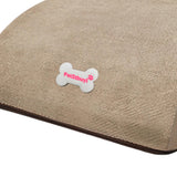 Maxbell Dog Stairs Ramps for Small Dogs and Cats Portable Non Slip Bottom Pet Ladder Khaki