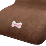 Maxbell Dog Stairs Ramps for Small Dogs and Cats Portable Non Slip Bottom Pet Ladder Coffee