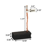 Maxbell 2x Carbon Brushes Durable Router Simple Tools for Dwp611 Router A27343 Motor