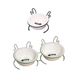 Maxbell Cat Food Bowl Feeder Waterer for Indoor Cats Removable Raised Pet Water Bowl Single Bowl