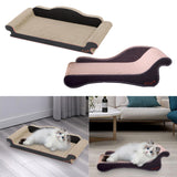 Maxbell Cat Scratcher Sofa Lounger Couch Cat Scratch Pad for Kitten Indoor Cats Rest 60cmx28cmx18cm