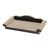 Maxbell Cat Scratcher Sofa Lounger Couch Cat Scratch Pad for Kitten Indoor Cats Rest 60cmx28cmx18cm