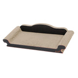 Maxbell Cat Scratcher Sofa Lounger Couch Cat Scratch Pad for Kitten Indoor Cats Rest 60cmx28cmx18cm