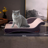 Maxbell Cat Scratcher Sofa Lounger Couch Cat Scratch Pad for Kitten Indoor Cats Rest 60cmx13cmx28cm