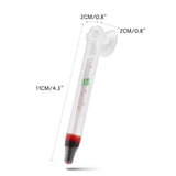 Maxbell Fish Tank Thermometer with Suction Cup Glass Tube Decor Aquarium Thermometer
