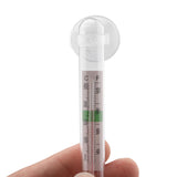 Maxbell Fish Tank Thermometer with Suction Cup Glass Tube Decor Aquarium Thermometer
