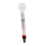 Maxbell Fish Tank Thermometer with Suction Cup Glass Tube Decor Aquarium Thermometer