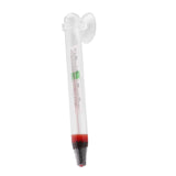 Maxbell Fish Tank Thermometer with Suction Cup Glass Tube Decor Aquarium Thermometer