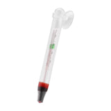 Maxbell Fish Tank Thermometer with Suction Cup Glass Tube Decor Aquarium Thermometer