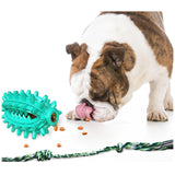 Maxbell Treat Dispenser Interactive Doggy Teeth Cleaning Playing Puppy Dog Chew Toys