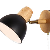 Maxbell Wall Lamp Iron E27 Base Shade Wall Mounted Light for Restaurant Bedroom Home