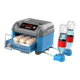 Maxbell Automatic Egg Incubator Easy Cleaning Chicken Hatcher for Quail Goose Pigeon 12 Eggs