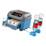 Maxbell Automatic Egg Incubator Easy Cleaning Chicken Hatcher for Quail Goose Pigeon 12 Eggs