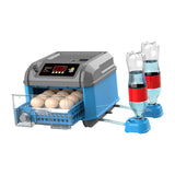 Maxbell Automatic Egg Incubator Easy Cleaning Chicken Hatcher for Quail Goose Pigeon 12 Eggs